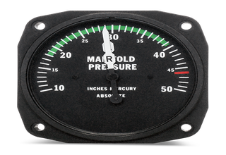 Manifold Pressure Gauge/Fuel Flow