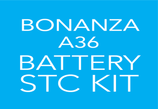 Bonanza A36 Lithium-ion Battery STC Kit