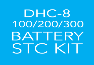 DHC-8 100/200/300 Series Lithium-ion Battery STC Kit