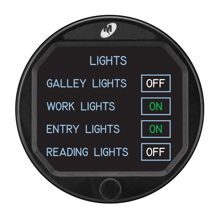 Example Custom Lights Indicator