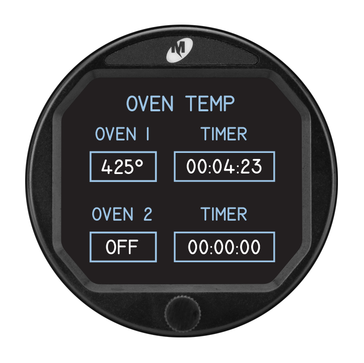 Example Custom Oven Temperature Indicator