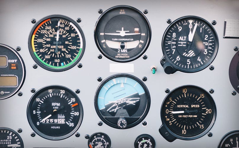 The Six Pack Aircraft Instruments Explained